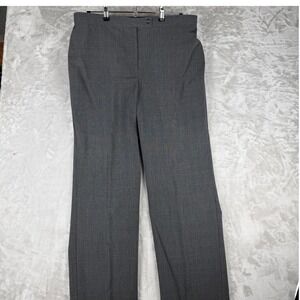 JM Collection Women's Gray Plaid Career Dress Pants Size 16